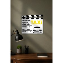 Gişe Arts Klaket Tablo / Duvar Dekoru - Taksi (Taxi)