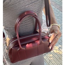 Bordo Baget Çanta