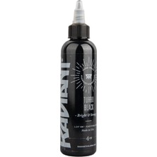 Valor Turbo Black Radiant Dövme Boyası 4OZ(120ML) – Yoğun Siyah Profesyonel Tattoo Ink