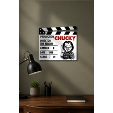 Gişe Arts Klaket Tablo / Duvar Dekoru - Child's Play (Chucky)