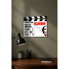 Gişe Arts Klaket Tablo / Duvar Dekoru -  Saw (Testere) 2