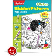 Dikkat Atölyesi Yayınları Highlights Sticker Hidden Pictures Doğa Puzzle 3-5 Yaş Kollektif Yazarlı Dikkat & Zeka Geliştirme Kitabı