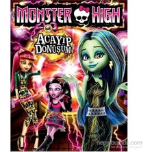 Monster High Acayip Dönüşüm Animasyon VCD Formatında 67 Dk. Süreli Eğlenceli Film