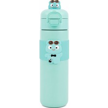 Noki Kids Çift Ağızlı Çelik Matara 500 ml Su Yeşili