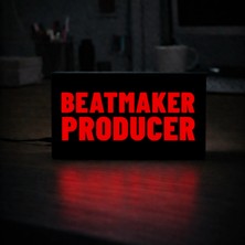 Gişe Arts Masa Lambası - Beatmaker Producer Adaptörlü Dekoratif & Hediyelik Lamba 2