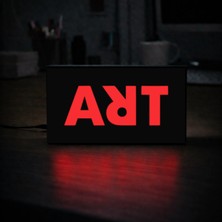 Gişe Arts Masa Lambası - Art (Sanat) Adaptörlü Dekoratif & Hediyelik Lamba 2