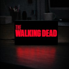 Gişe Arts Masa Lambası - The Walking Dead Adaptörlü Dekoratif & Hediyelik Lamba 2