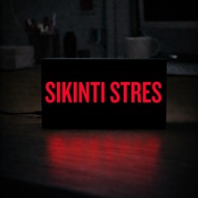 Gişe Arts Masa Lambası - Sıkıntı Stres Adaptörlü Dekoratif & Hediyelik Lamba 2