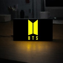 Gişe Arts Masa Lambası - Bts Adaptörlü Dekoratif & Hediyelik Lamba 2