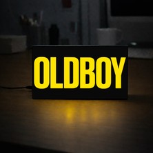 Gişe Arts Masa Lambası - Ihtiyar Delikanlı (Oldboy) Adaptörlü Dekoratif & Hediyelik Lamba 2