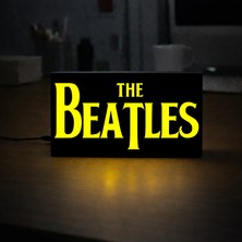 Gişe Arts Masa Lambası - The Beatles Adaptörlü Dekoratif & Hediyelik Lamba 2