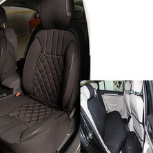 Space Elegance 5'li Set Minder Siyah KLMNY548 Koltuk Minderi Ortopedik Yapı ile Konforlu Destek Sağlar