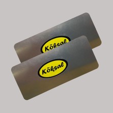 Köksal 4CMX9CM Rütüş Rutuş Çeliği 2 Adet
