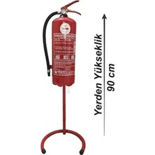 Dafne 6-12 Kg'lik Yangın Söndürme Tüpü Askısı-Ayaklığı 90 cm Yükseklik ile Dayanıklı ve Güvenilir
