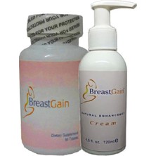 Ozka Concept Breastgain Krem 120 ml + Breastgain 60 Lı Caps Kadınlara Özel Boyut Şekillendirici Takım