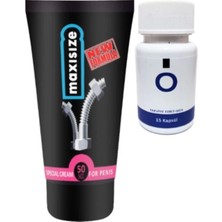 Ozka Concept Maxsize Erkeğe Özel 50 ml Krem + Yanında O Caps 15'li Erkeğe