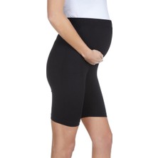 LuvmaBelly  Maternity 8028 Pamuklu Hamile Şort Tayt