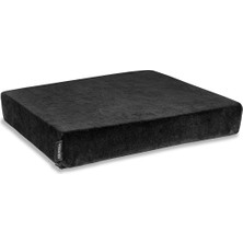 Viscotex Kare Oturma Minderi Siyah Renk 45 x 40 cm Kaydırmaz Tabanlı %100 Visco Malzeme