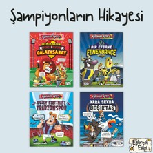 Şampiyonların Hikayesi Seti - 3. Sınıf Kitap Seti - +10 Yaş -Futbol-Eğlenceli Bilgi