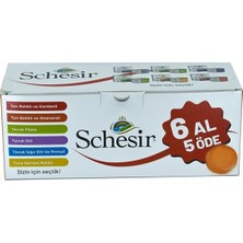 Schesir Ton Balıklı Karma Kedi Konservesi 85 gr Süper Premium Mama