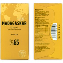 Kahve Dünyası Orijin Bitter Çikolata Madagaskar 100 gr %65 Kakao Lezzeti ile Zengin