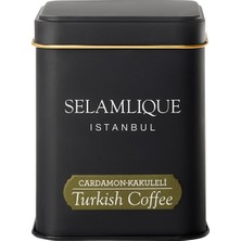 Selamlique İstanbul Selamlique Kakuleli Türk Kahvesi Sade 125 gr İstanbul Menşeli Aromalı Lezzet