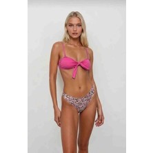 Freya Fiyonk Detaylı Çiçek Desenli Bikini Takımı