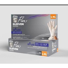 Flex Eldiven Re Glove Pudrasız 100 Lü Bej / M Beden