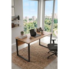 Yurupa Dante 140X60 Metal Ayaklı Çalışma Masası Ofis Bilgisayar Masası Sepet  Dan1-S
