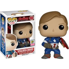 Funko Pop! Marvel: Avengers Age Of Ultron - Captain America (Unmasked) Sdcc 2015 Exclusive #92 Figür