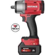 Rotake 1/2 T3 Şarjlı Somun Sökme Sıkma MAKINESI1880NM