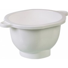 Metpa 20 Lt Banyo Su Kovası Hamam Kovası Plastik Curun Kurna Beyaz Renk Modern Stil ve Kolay Temizlik