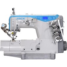 Jack W4-D Kafadan Motorlu Etek Reçme Makinası