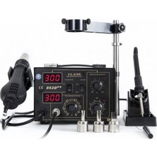 Class 852D++ Brushless Fan Sıcak Hava ve Lehimleme Istasyonu