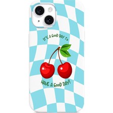 3gen Case iPhone 13/14/15 Uyumlu Modern Desen Serisi Lansman Kılıf Içi Kadife Kaplamalı Kamera Yükseltili