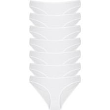 Dominant Kadın Çamaşır Pamuklu Renkli Bikini Külot 7'li Paket