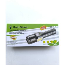 Birlik Gold Silver  GS-7540 Şarjlı El Feneri