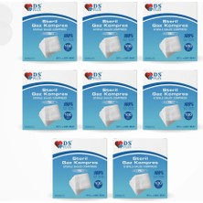 Damla Sağlık Steril Gaz Kompres 4 Kat 7,5cm x 7,5cm 100'LÜ Kutu - 8 Kutu