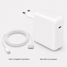 Trn Apple MacBook Pro 14 Inç M5 Max 96W Usb-C Magsafe 3 Güç Adaptörü