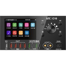 OEM I2C C10 Ultra Yüksek Hassasiyetli Dijital Dalga Formu Ampermetresi ve Havya Istasyonu
