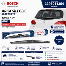Bosch Orijinal 3397011354 Arka Cam Sileceği 420 mm Nissan Uyumlu