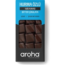 Aroha %85 Kakao Hurma Özlü Bitter Çikolata 80 gr