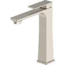 Bien Bıen Dante Yüksek Tip Lavabo Bataryası Mat Fırçalı Nikel