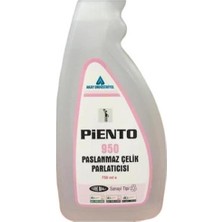 Piento 950 Çelik Metal Parlatıcı 750 ml