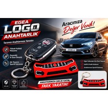 YSN Sounds Fiat Egea Anahtarlık , Fiat Egea Panjur Görünümlü Araç Anahtarlık - Fiat Egea Araba Anahtarlığı