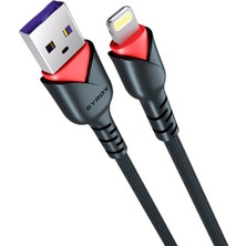 Syrox C93 1 mt Lightning Şarj ve Data Kablo Hızlı Şarj Destekli Apple Uyumlu