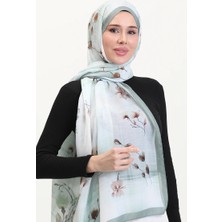Sefa Merve Kehribar Şal 70242-05 Çağla Yeşili