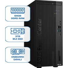 Asus Expertcenter D701MER-7147003290 I7 14700 64 GB Ddr5 3 Tb M.2 SSD W11P Desktop