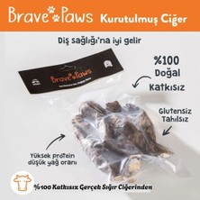 Sp Brave Paws Kurutulmuş Dana Ciğer Stick 100 Gram Köpek Ödül Maması