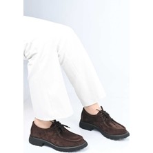 Bestello Bağcıklı Termo Taban Hakiki Deri Loafer 345-4247 Kadın Ayakkabı